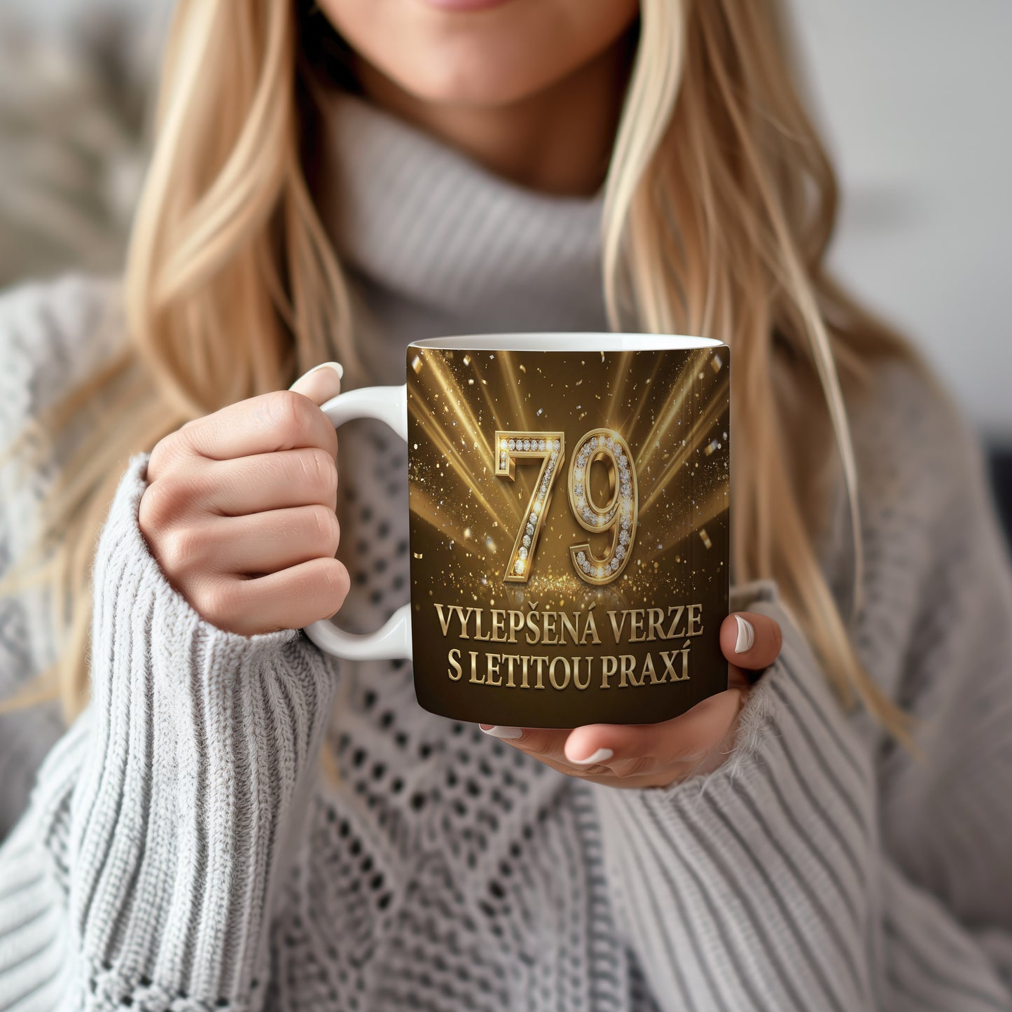 Narozeninový hrnek 79 let – VYLEPŠENÁ VERZE S LETITOU PRAXÍ