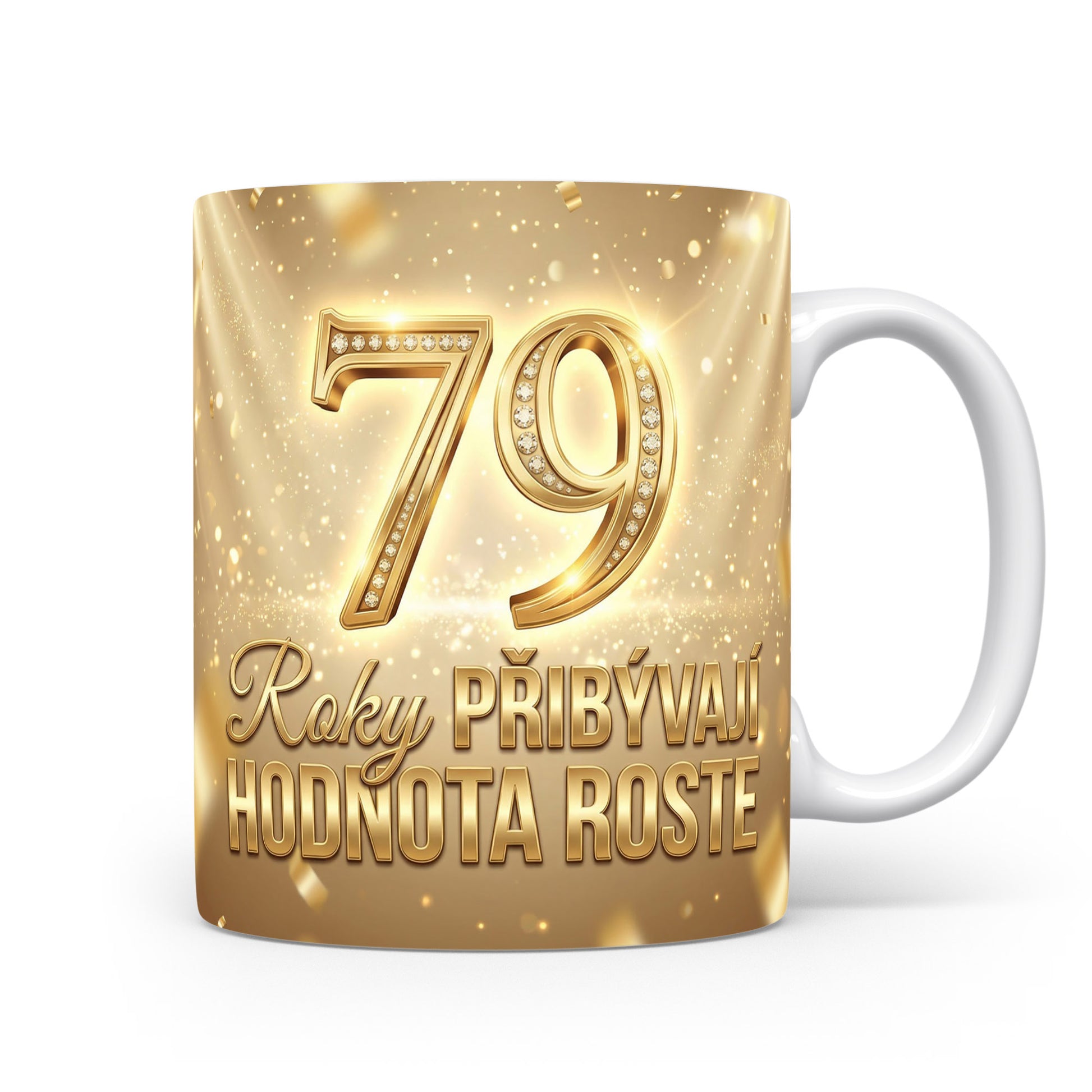 Narozeninový hrnek s číslem 79