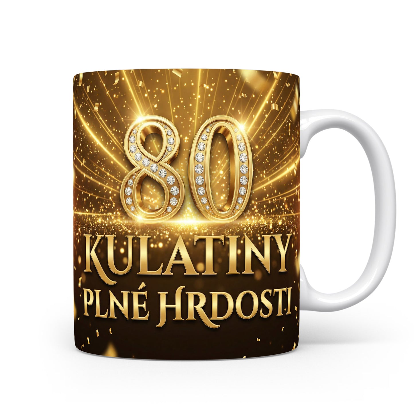 Hrnček s nápisem KULATINY PLNÉ HRDOSTI!