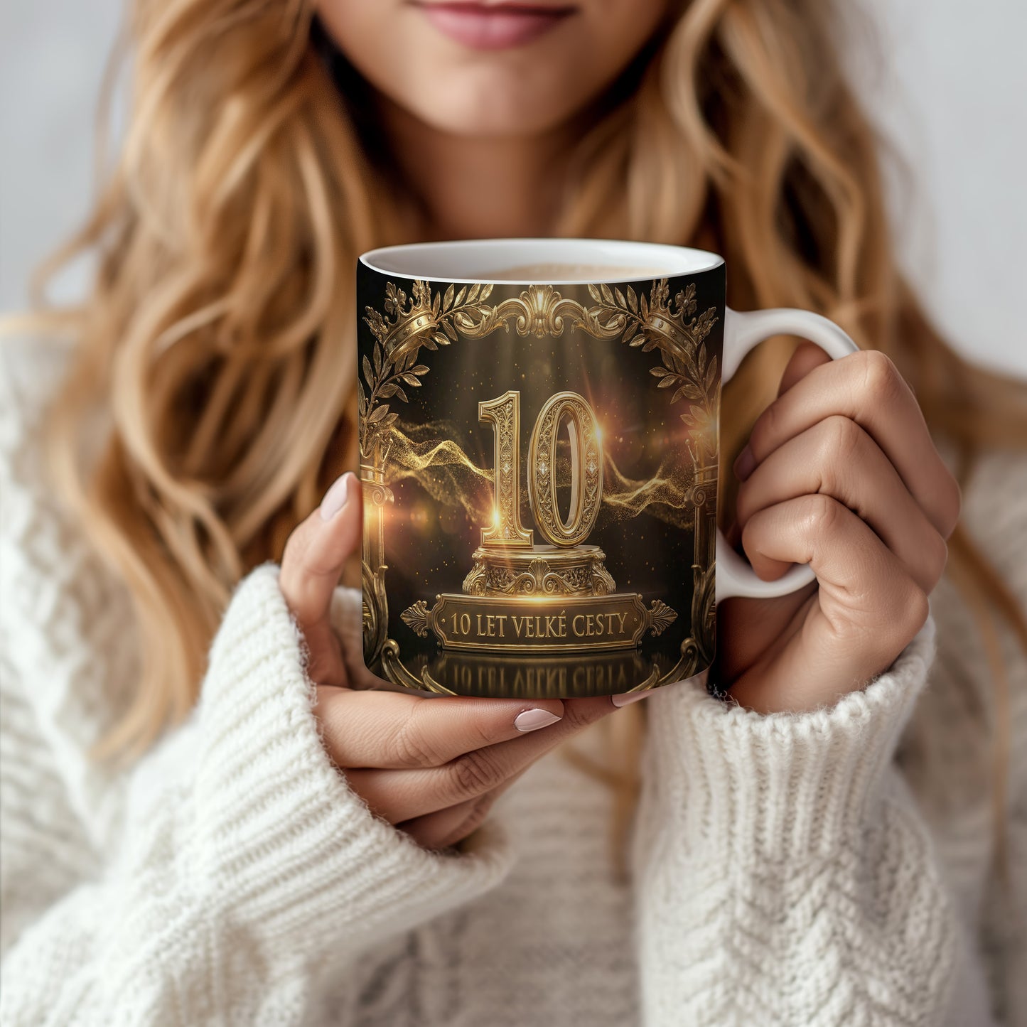 Narozeninový hrnek 10 let – 10 LET VELKÉ CESTY