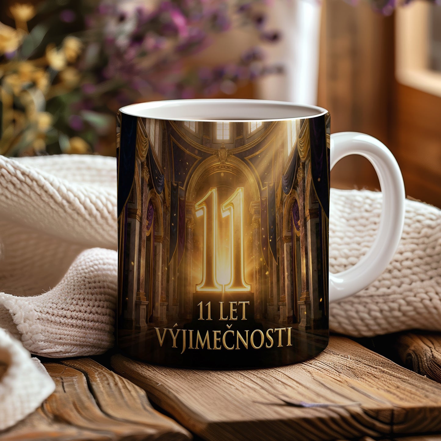 Narozeninový hrnek 11 let – 11 LET VÝJIMEČNOSTI