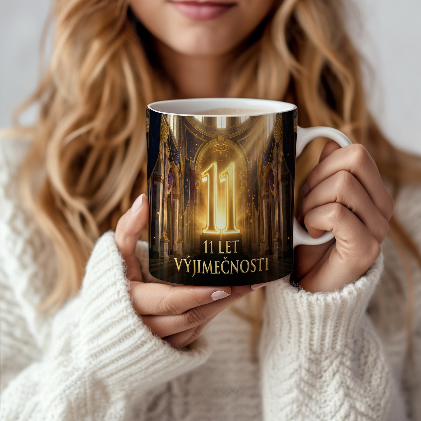 Narozeninový hrnek 11 let – 11 LET VÝJIMEČNOSTI