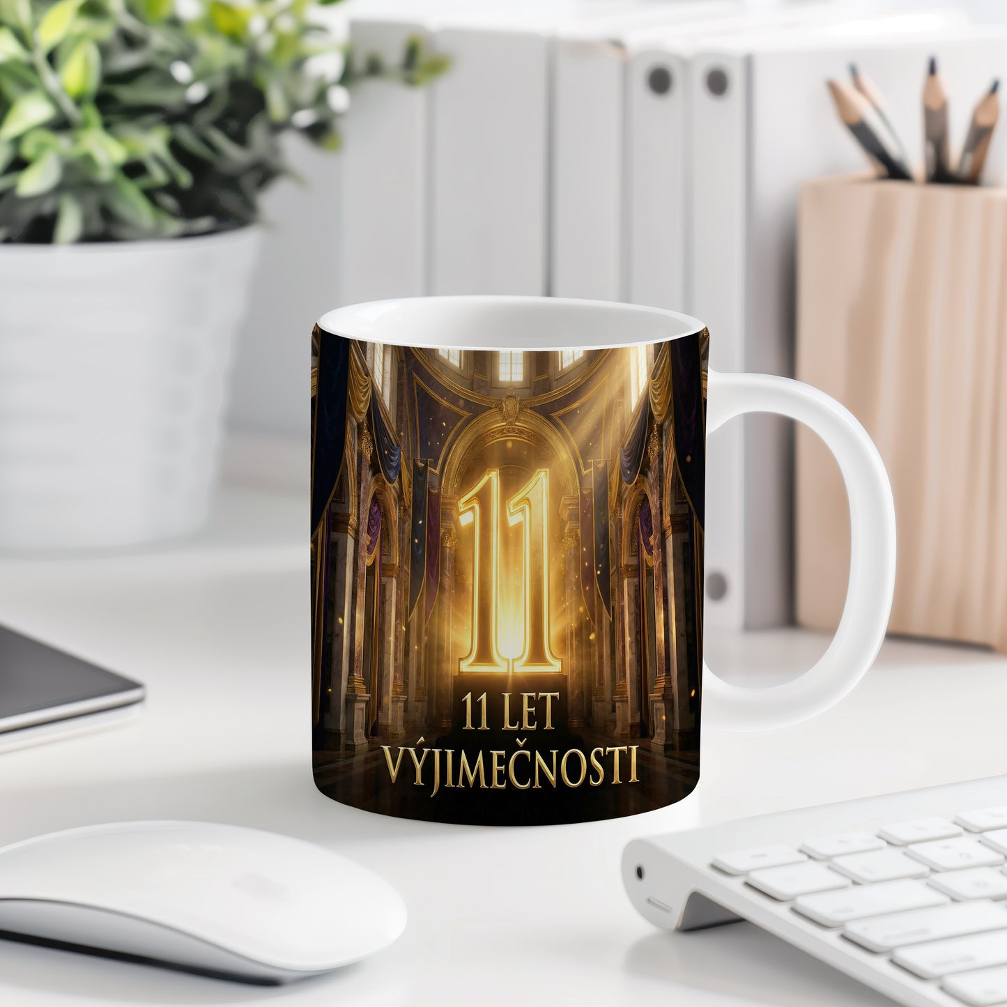 Narozeninový hrnek 11 let – 11 LET VÝJIMEČNOSTI