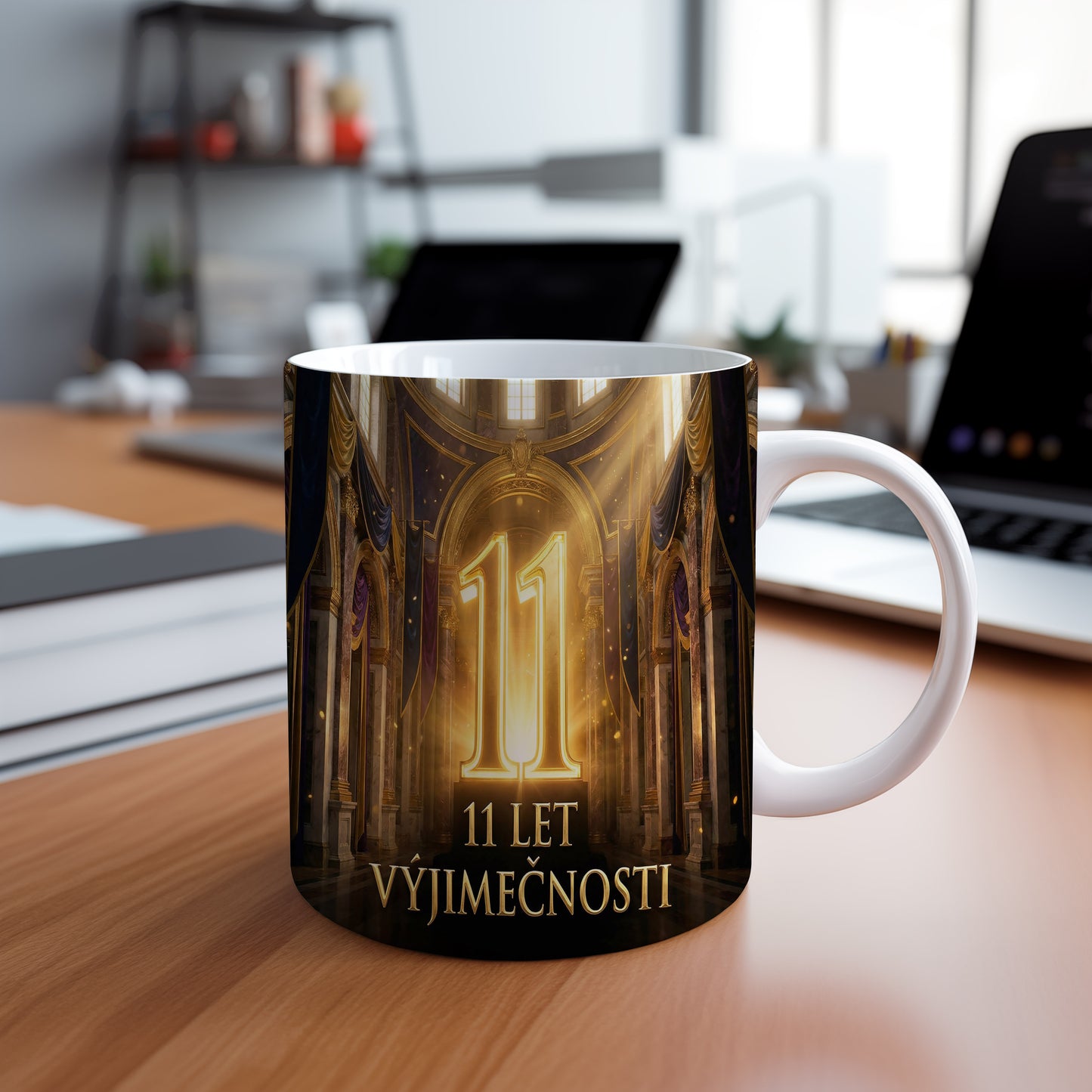 Narozeninový hrnek 11 let – 11 LET VÝJIMEČNOSTI