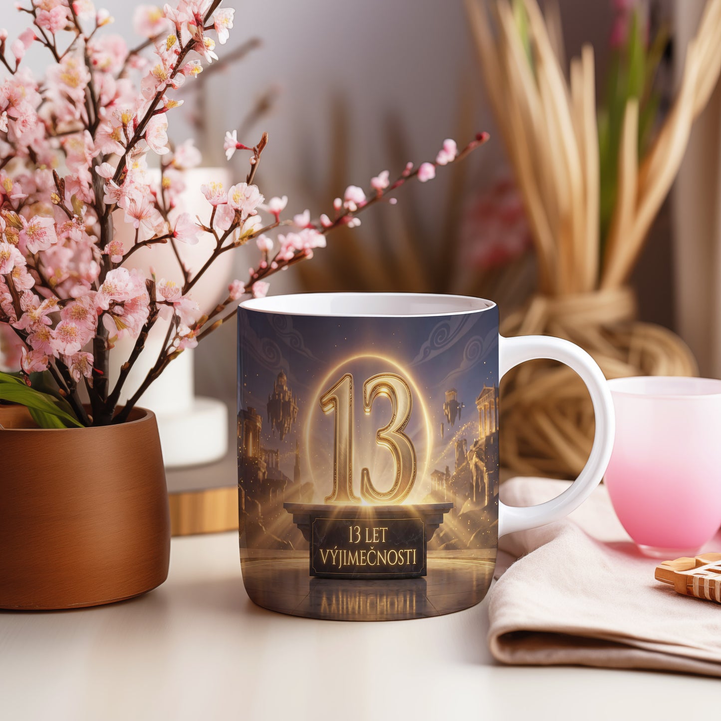 Narozeninový hrnek 13 let – 13 LET VÝJIMEČNOSTI