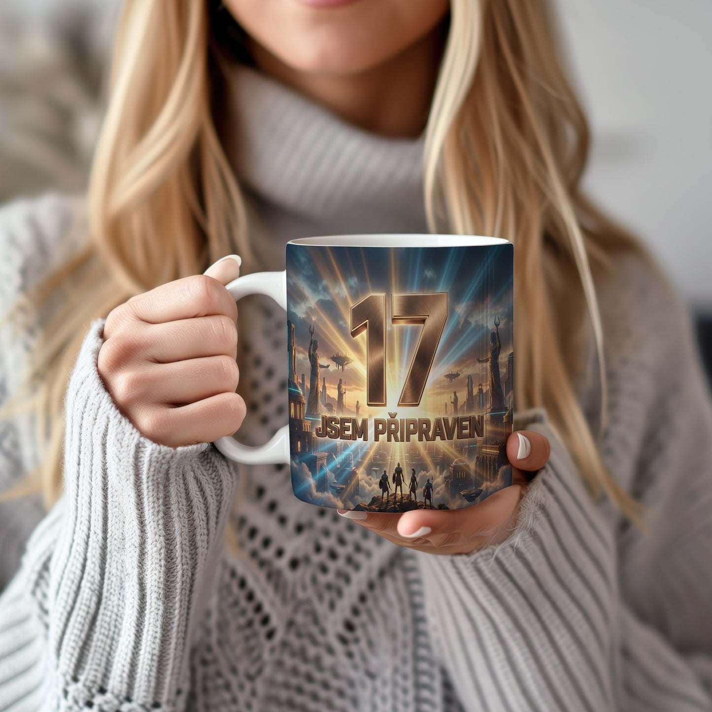 Narozeninový hrnek 17 let – JSEM PŘIPRAVEN