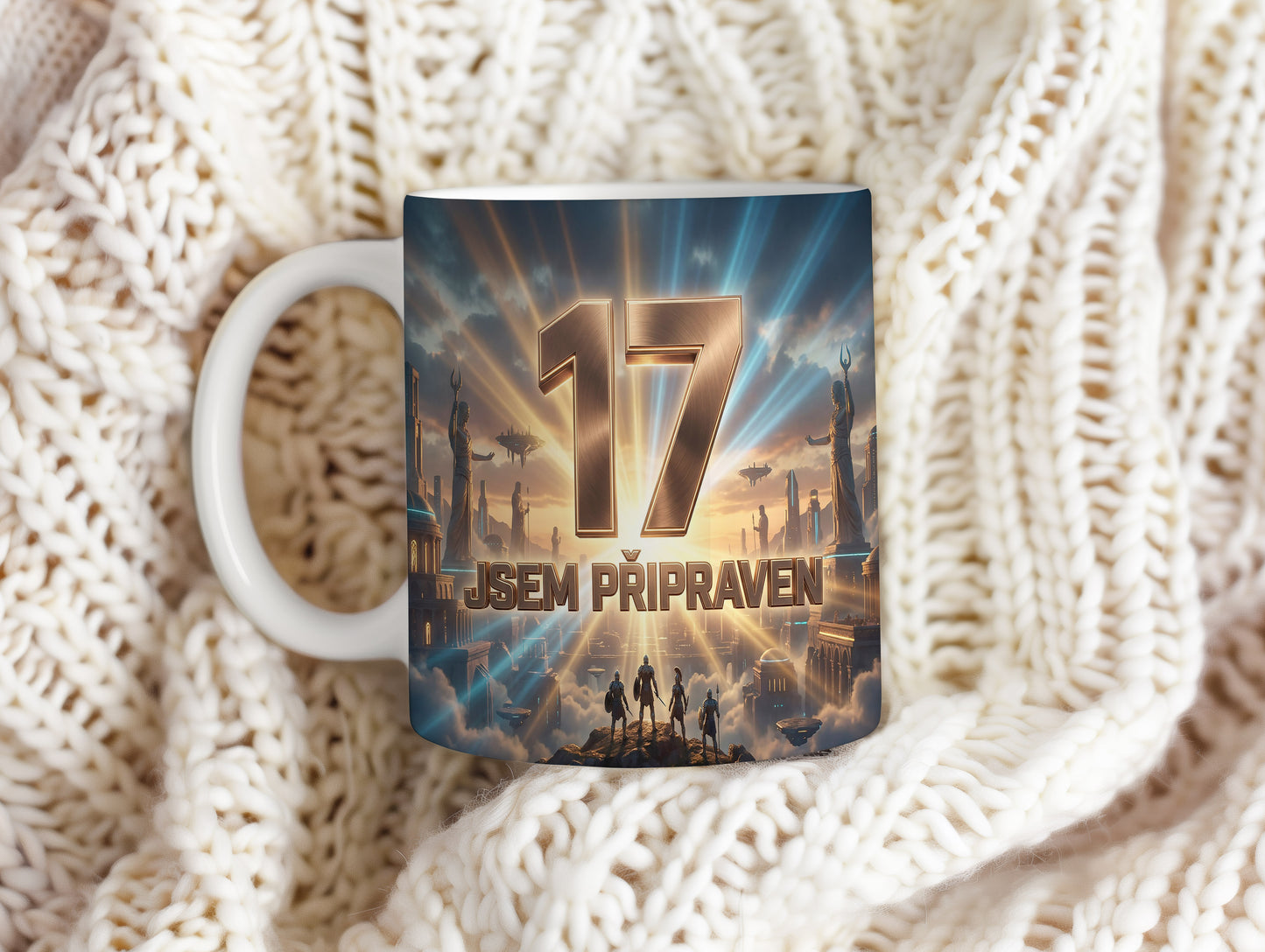 Narozeninový hrnek 17 let – JSEM PŘIPRAVEN
