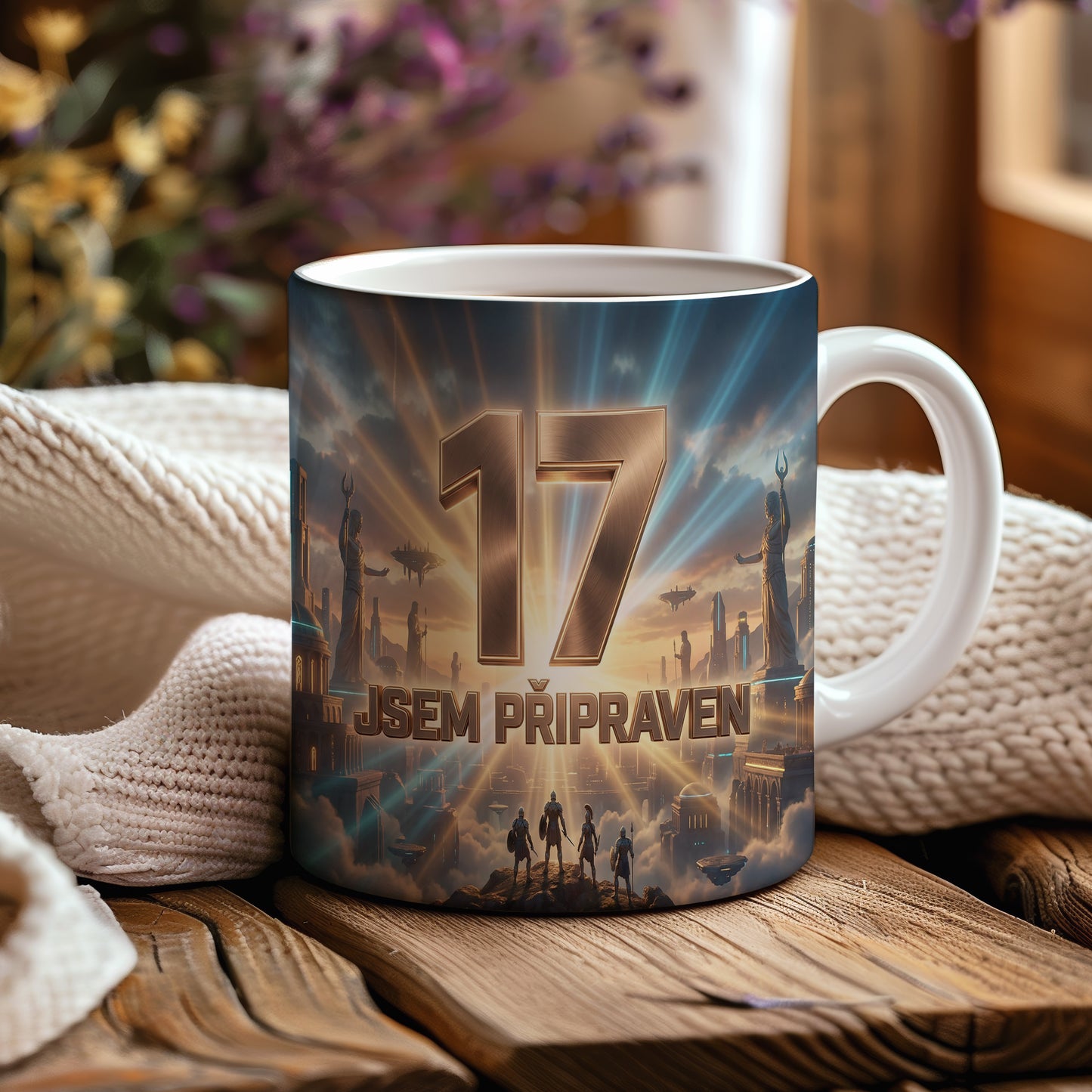 Narozeninový hrnek 17 let – JSEM PŘIPRAVEN