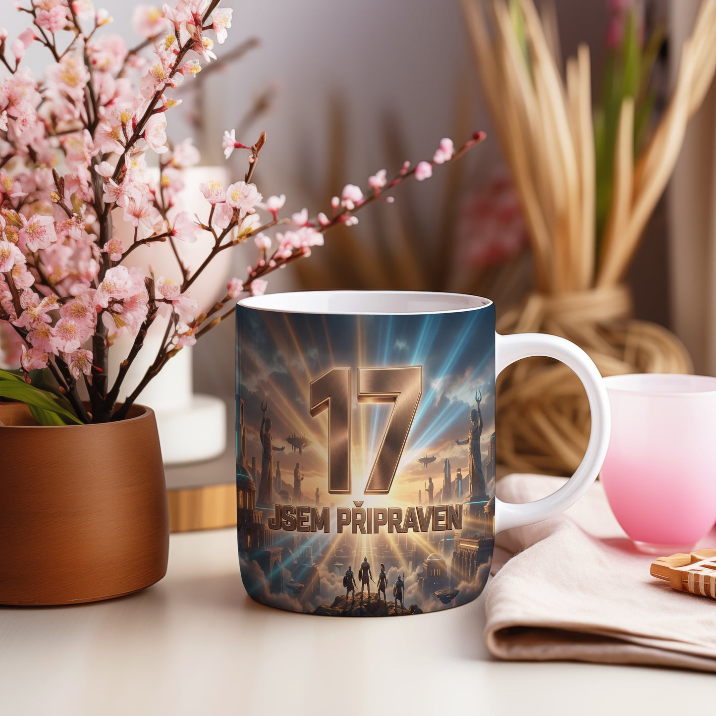 Narozeninový hrnek 17 let – JSEM PŘIPRAVEN