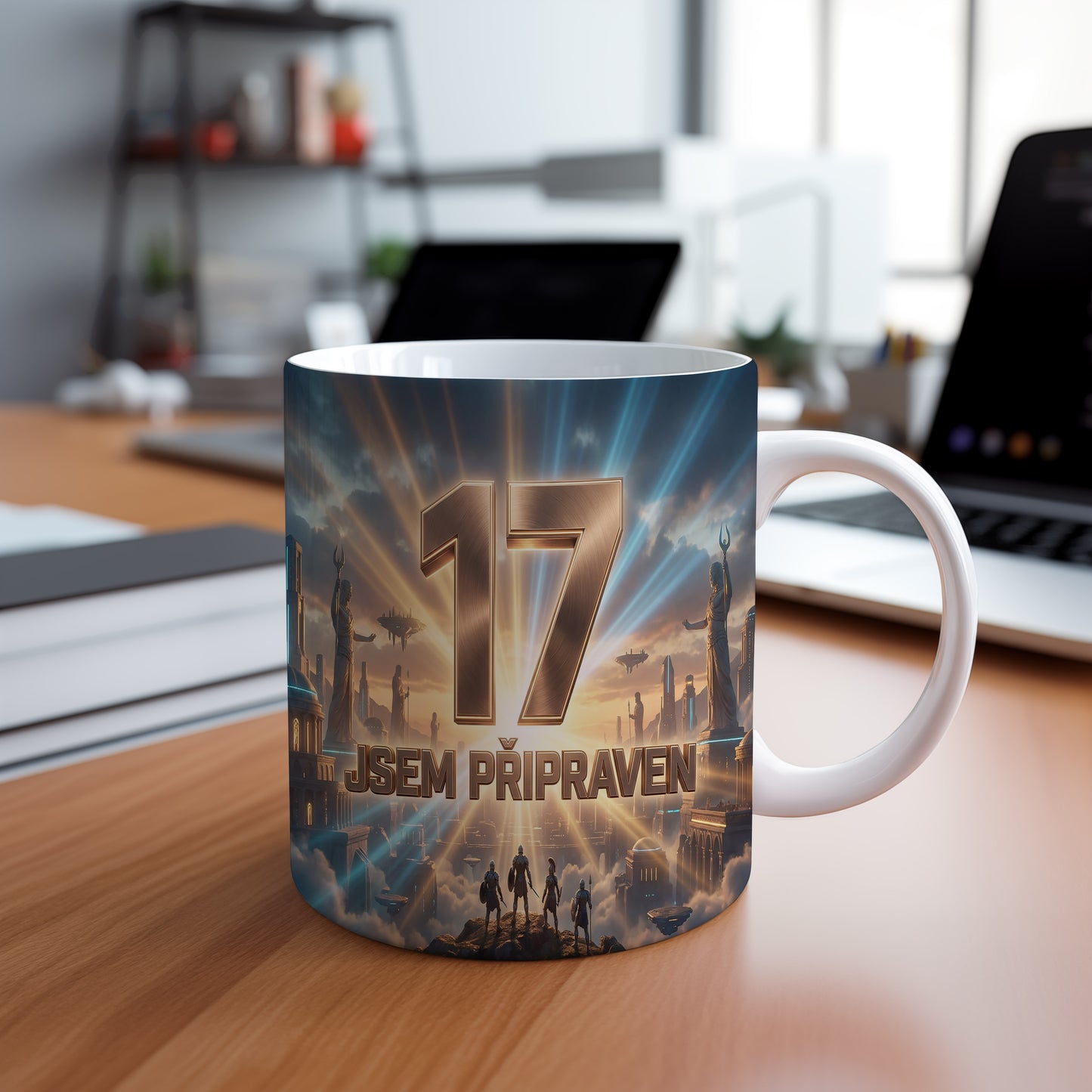 Narozeninový hrnek 17 let – JSEM PŘIPRAVEN