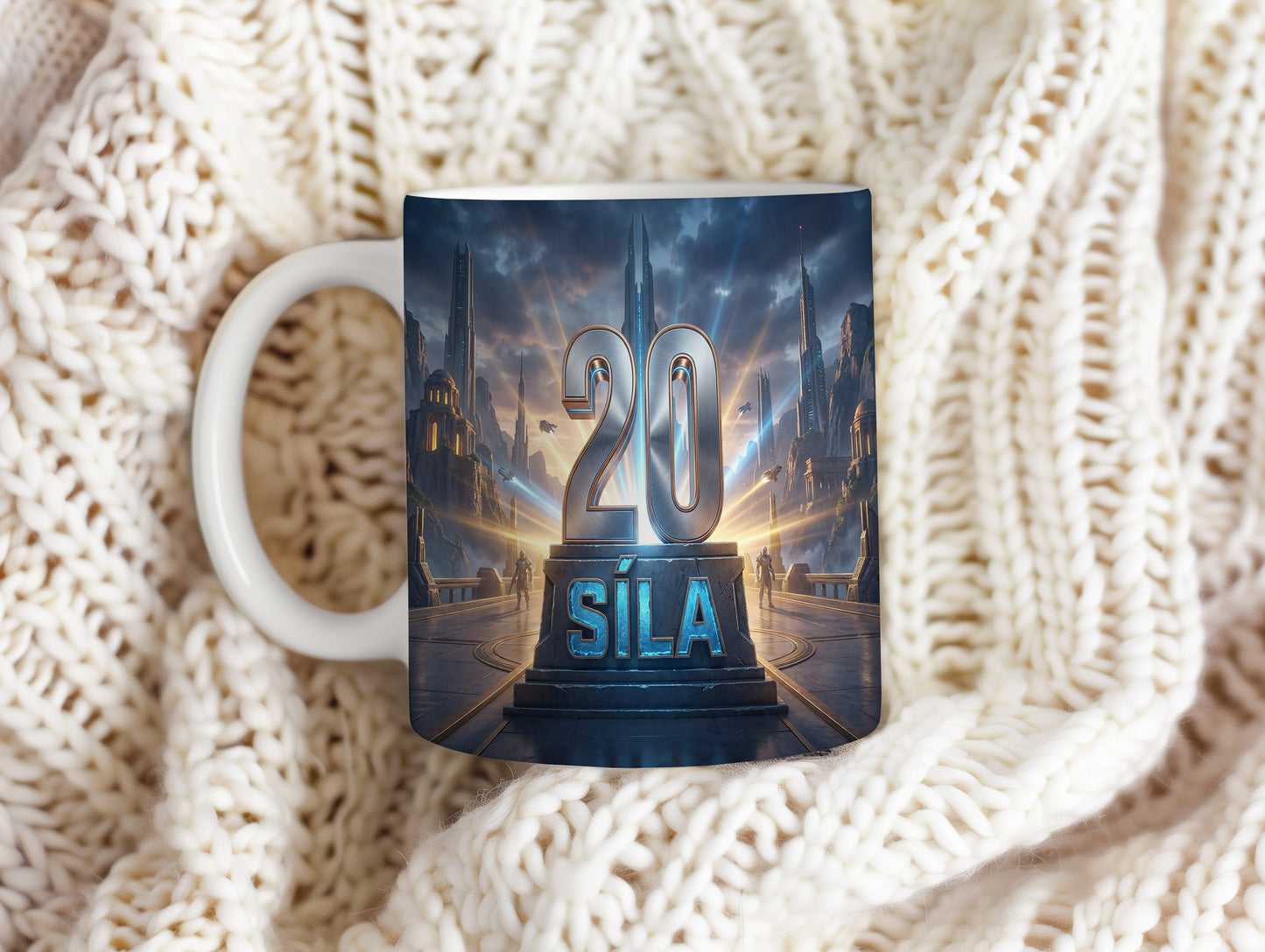 Narozeninový hrnek 20 let – SÍLA
