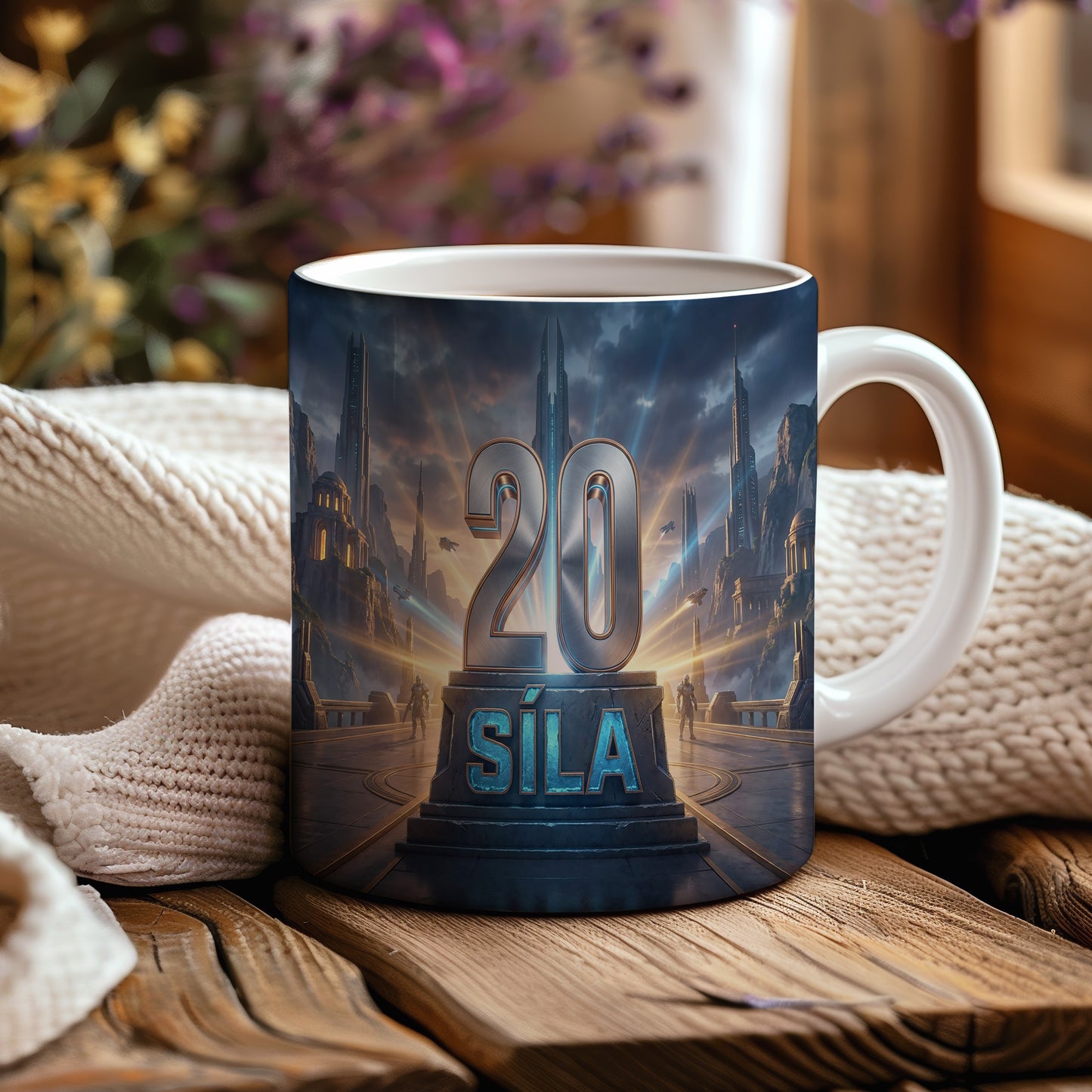 Narozeninový hrnek 20 let – SÍLA