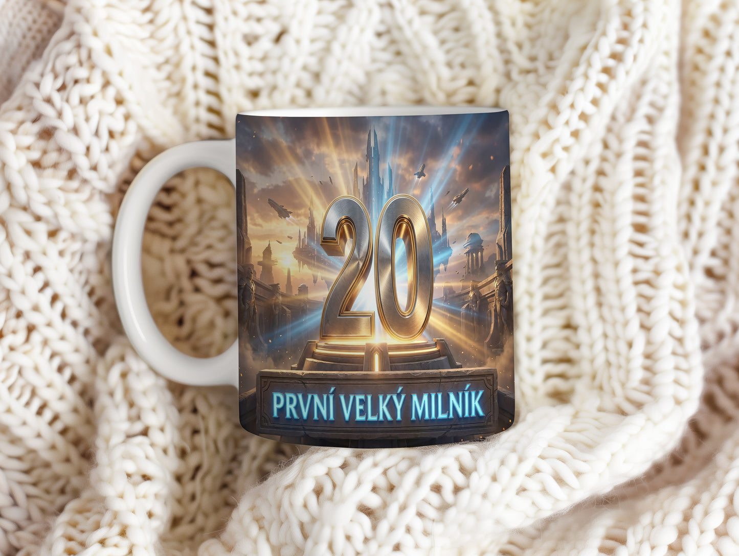 Narozeninový hrnek 20 let – PRVNÍ VELKÝ MILNÍK