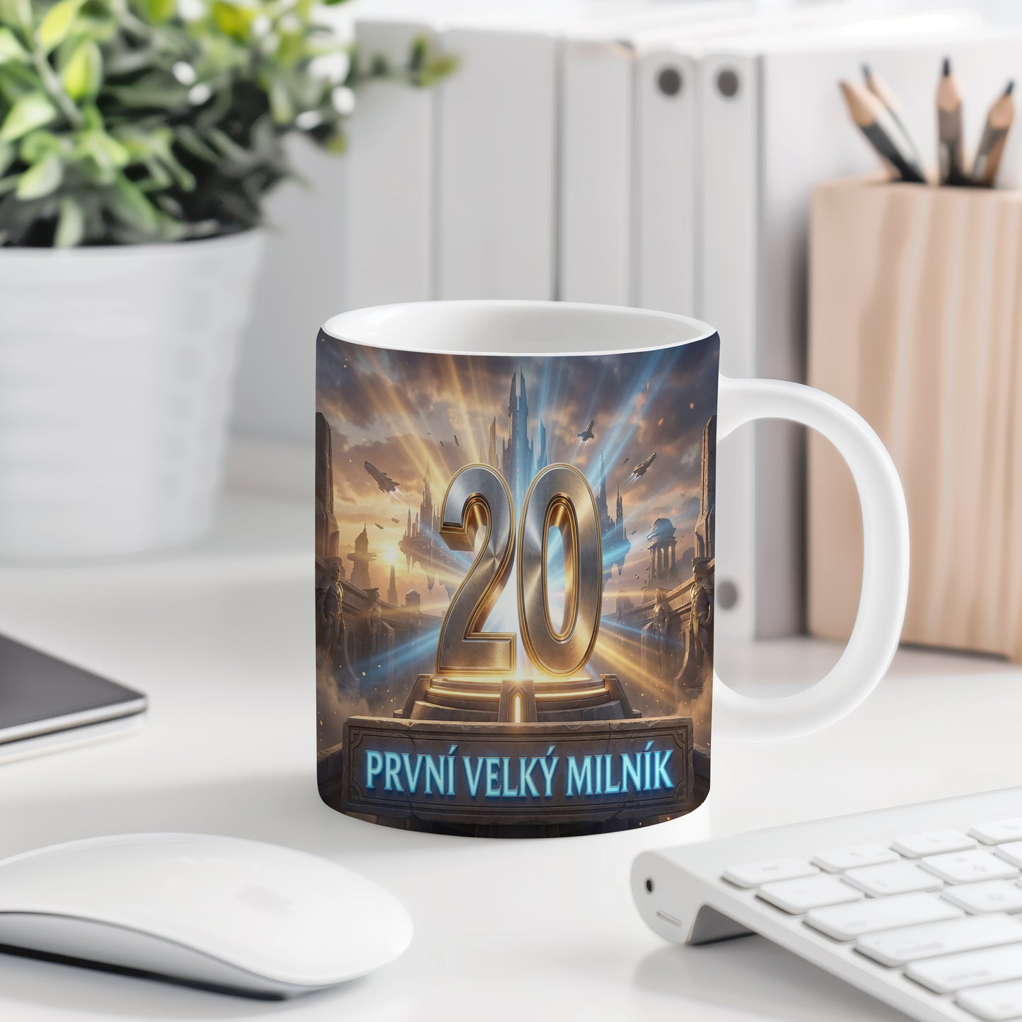 Narozeninový hrnek 20 let – PRVNÍ VELKÝ MILNÍK
