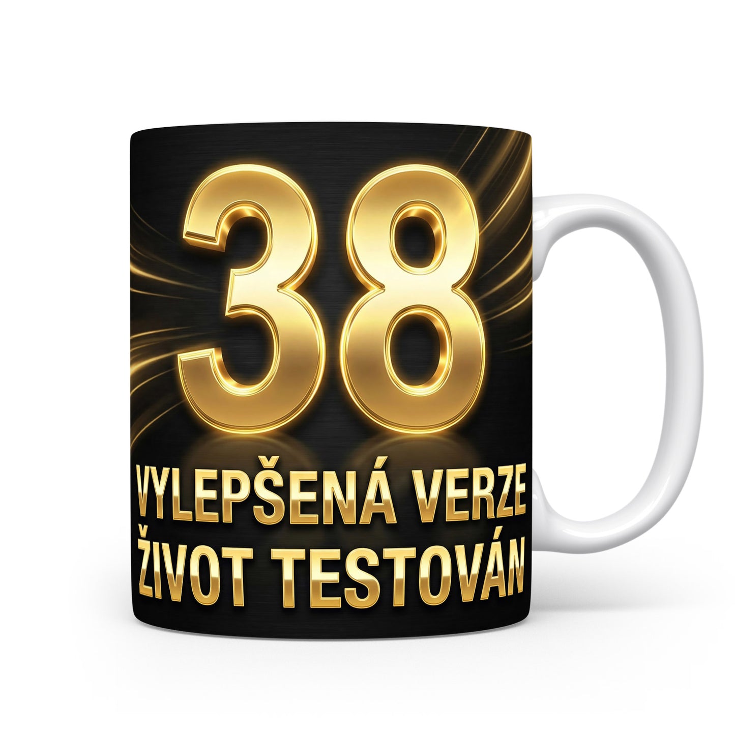 Narozeninový hrnek s číslem 38