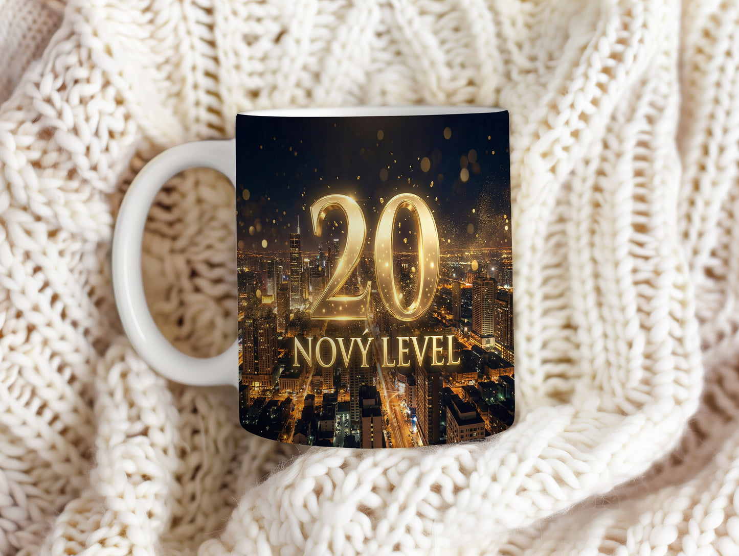 Narozeninový hrnek 20 let – NOVÝ LEVEL