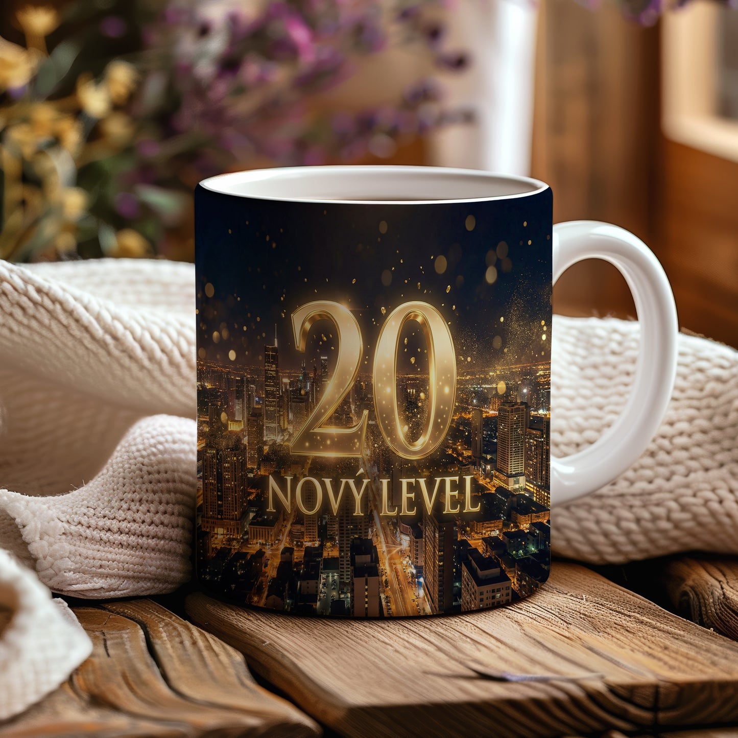 Narozeninový hrnek 20 let – NOVÝ LEVEL