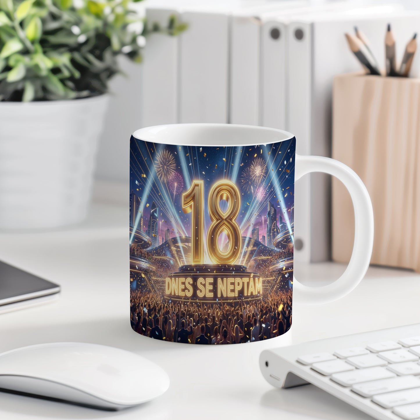 Narozeninový hrnek 18 let – DNES SE NEPTÁM