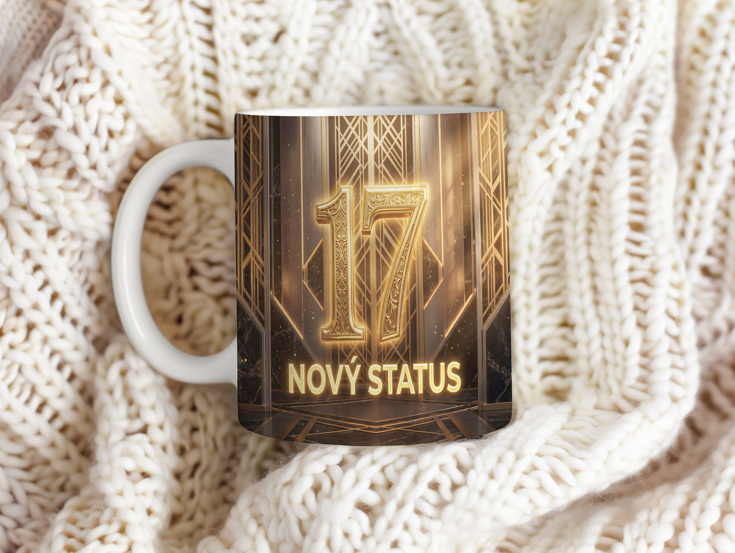 Narozeninový hrnek 17 let – NOVÝ STATUS