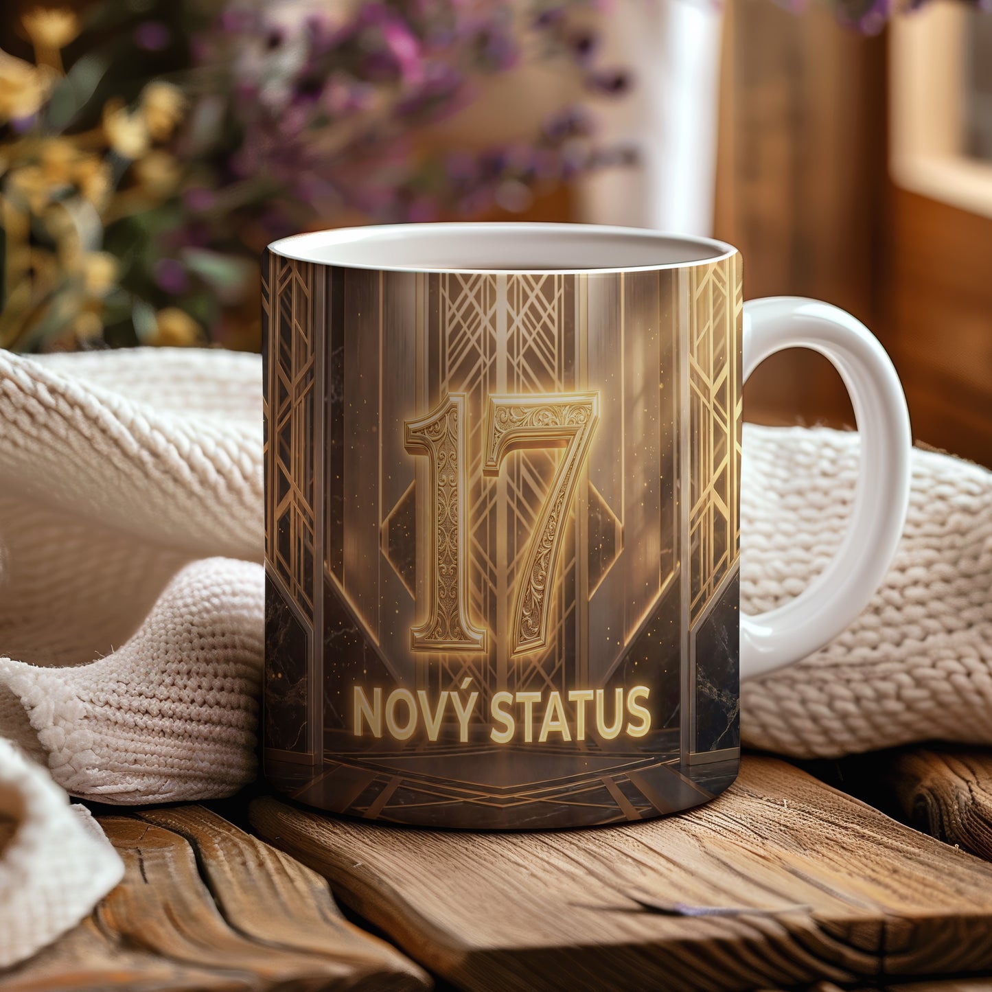 Narozeninový hrnek 17 let – NOVÝ STATUS