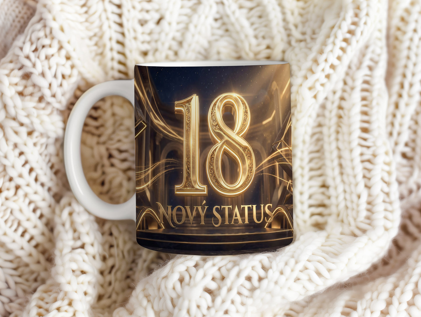 Narozeninový hrnek 18 let – NOVÝ STATUS