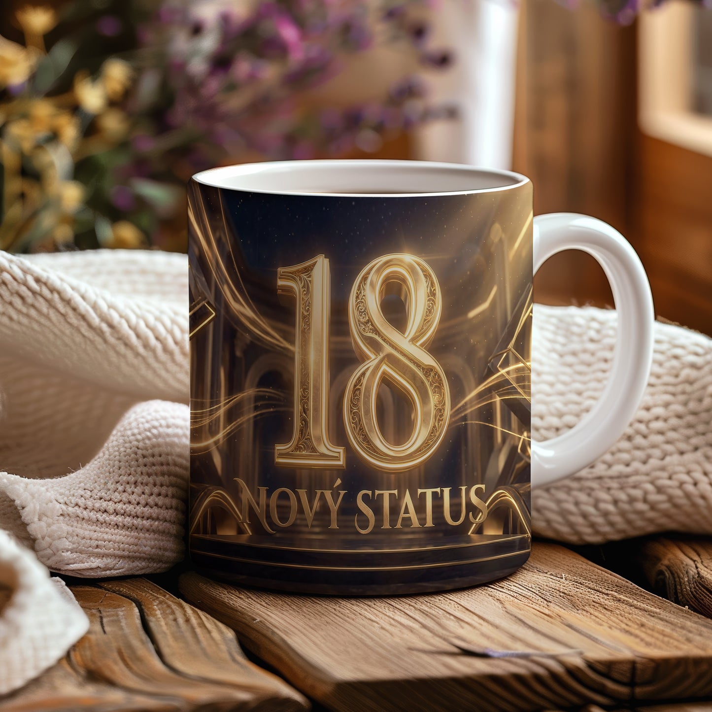 Narozeninový hrnek 18 let – NOVÝ STATUS