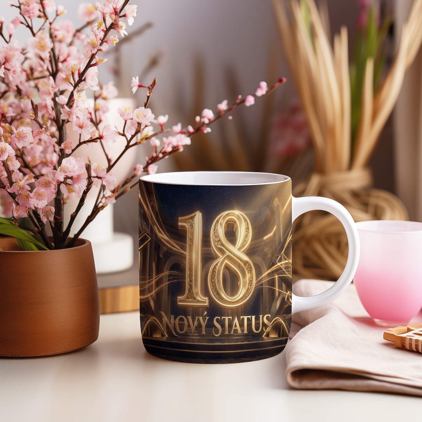 Narozeninový hrnek 18 let – NOVÝ STATUS