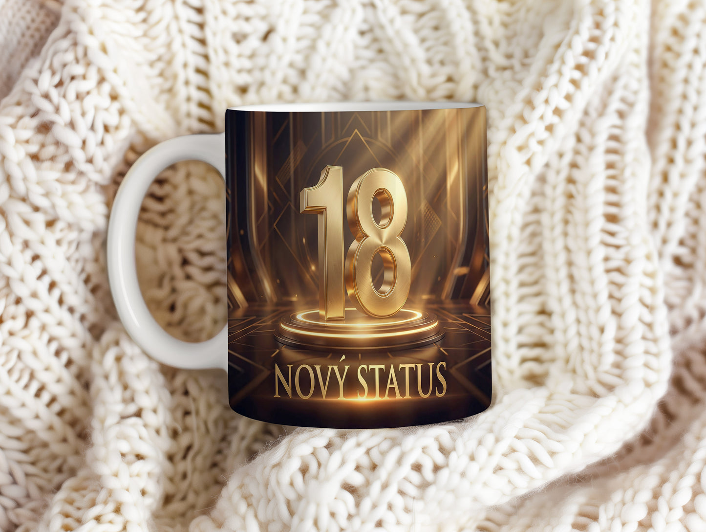 Narozeninový hrnek 18 let – NOVÝ STATUS
