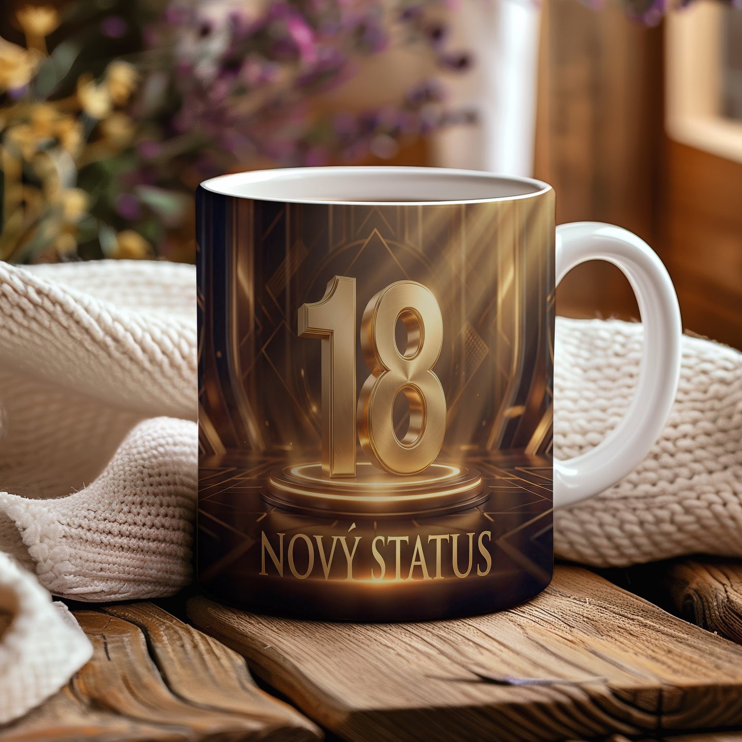 Narozeninový hrnek 18 let – NOVÝ STATUS