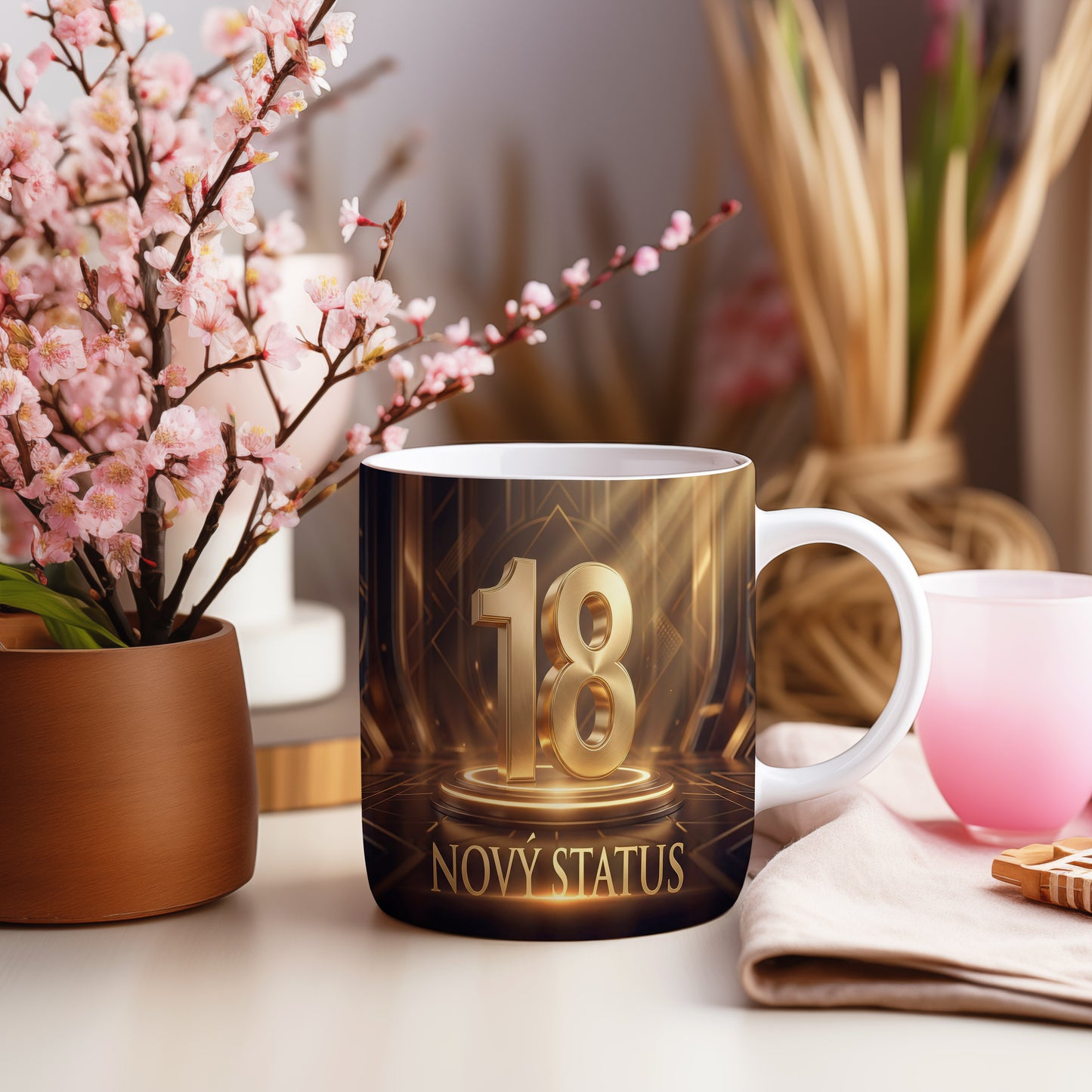 Narozeninový hrnek 18 let – NOVÝ STATUS