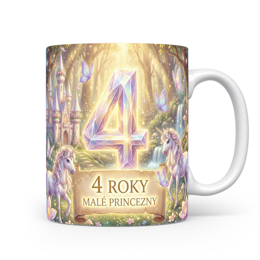 Hrnček s motivem pro malé princezny