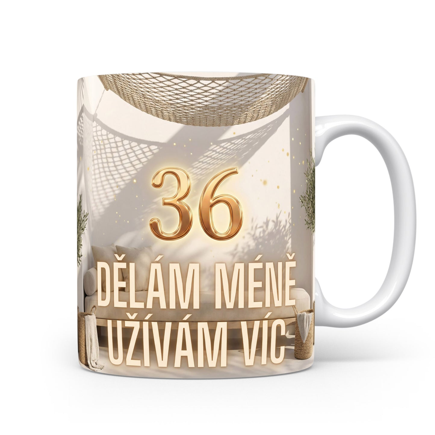 Narozeninový hrnek s věkem 36