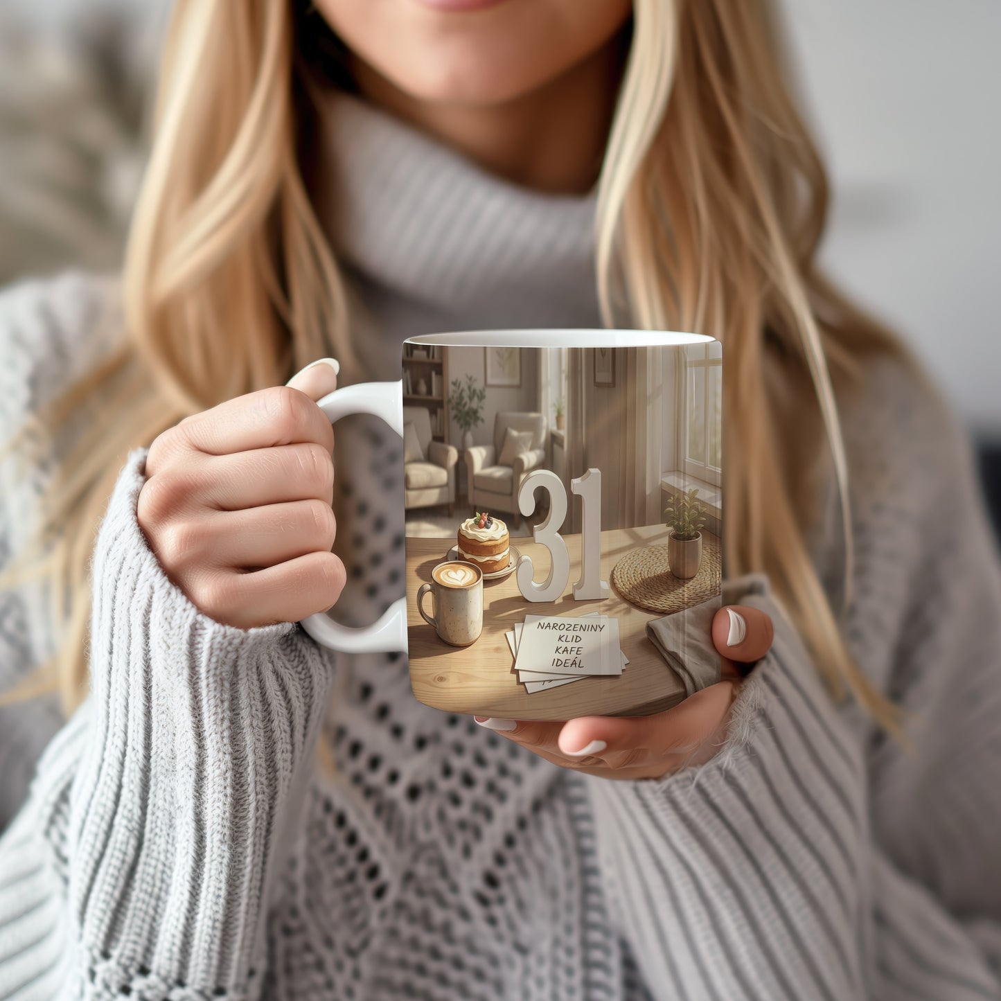 Narozeninový hrnek 31 let – NAROZENINY KLID KAFE IDEÁL