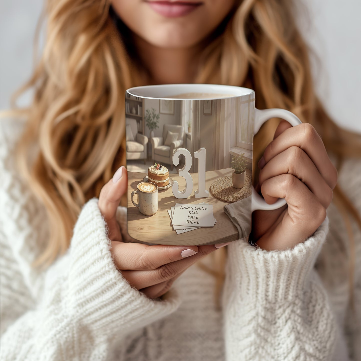 Narozeninový hrnek 31 let – NAROZENINY KLID KAFE IDEÁL