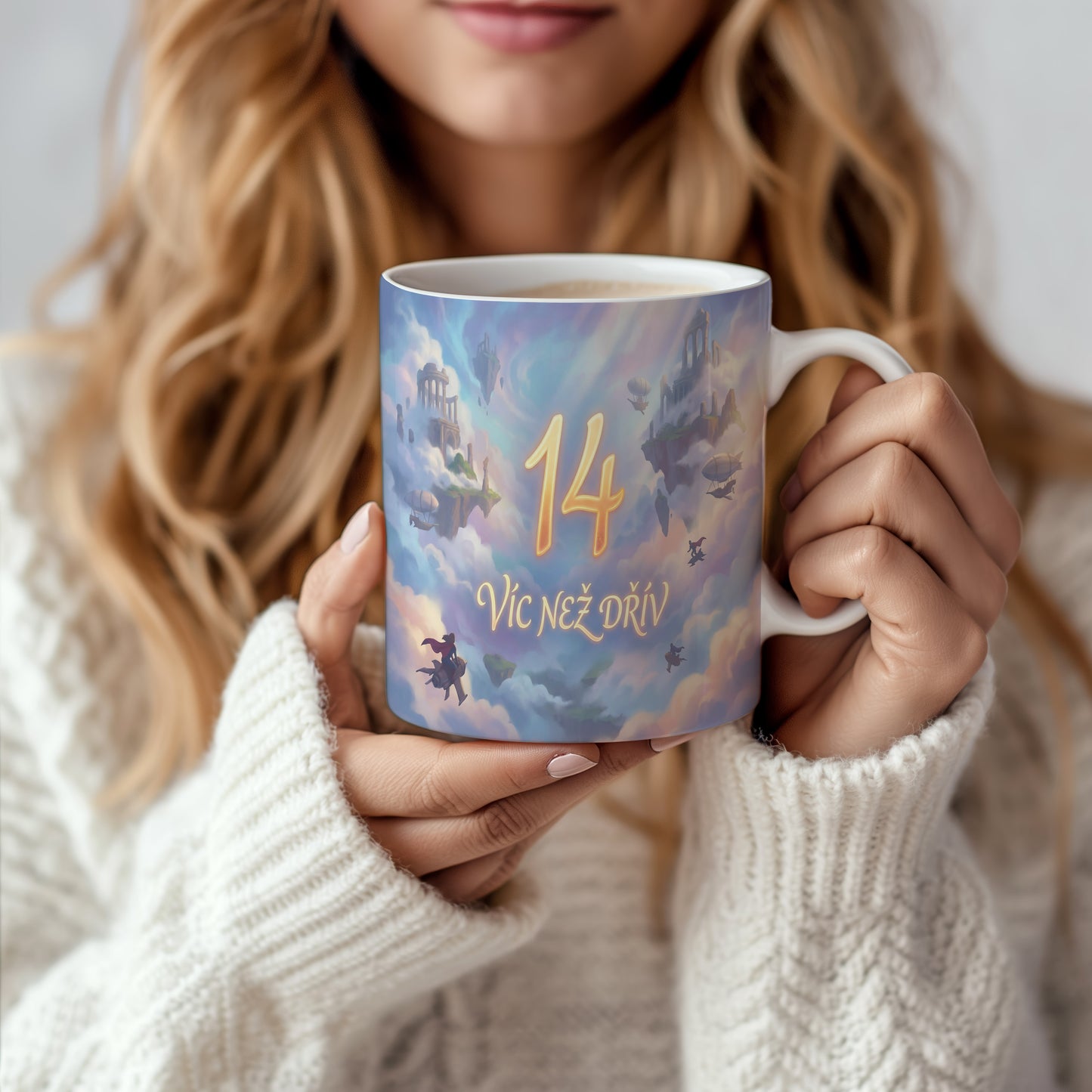 Narozeninový hrnek 14 let – VÍC NEŽ DŘÍV