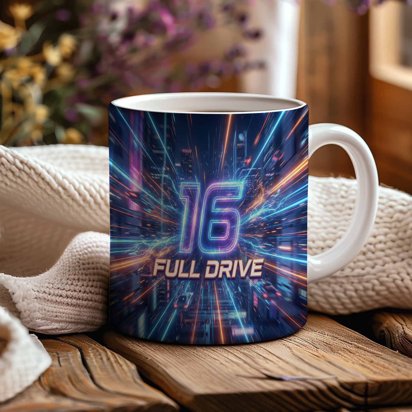 Narozeninový hrnek 16 let – FULL DRIVE