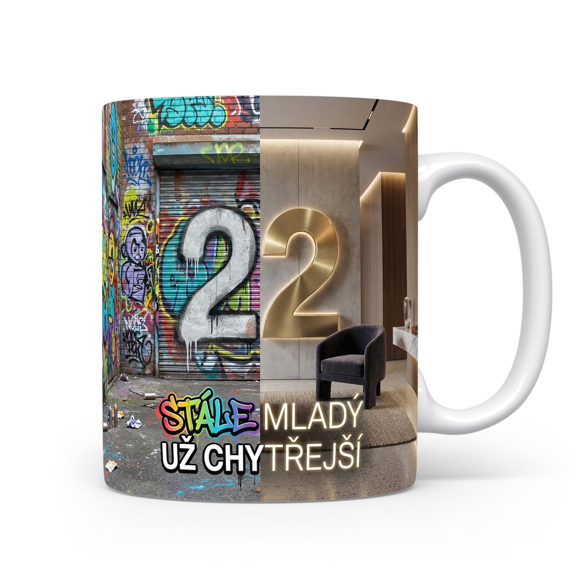 Narozeninový hrnek 21 let