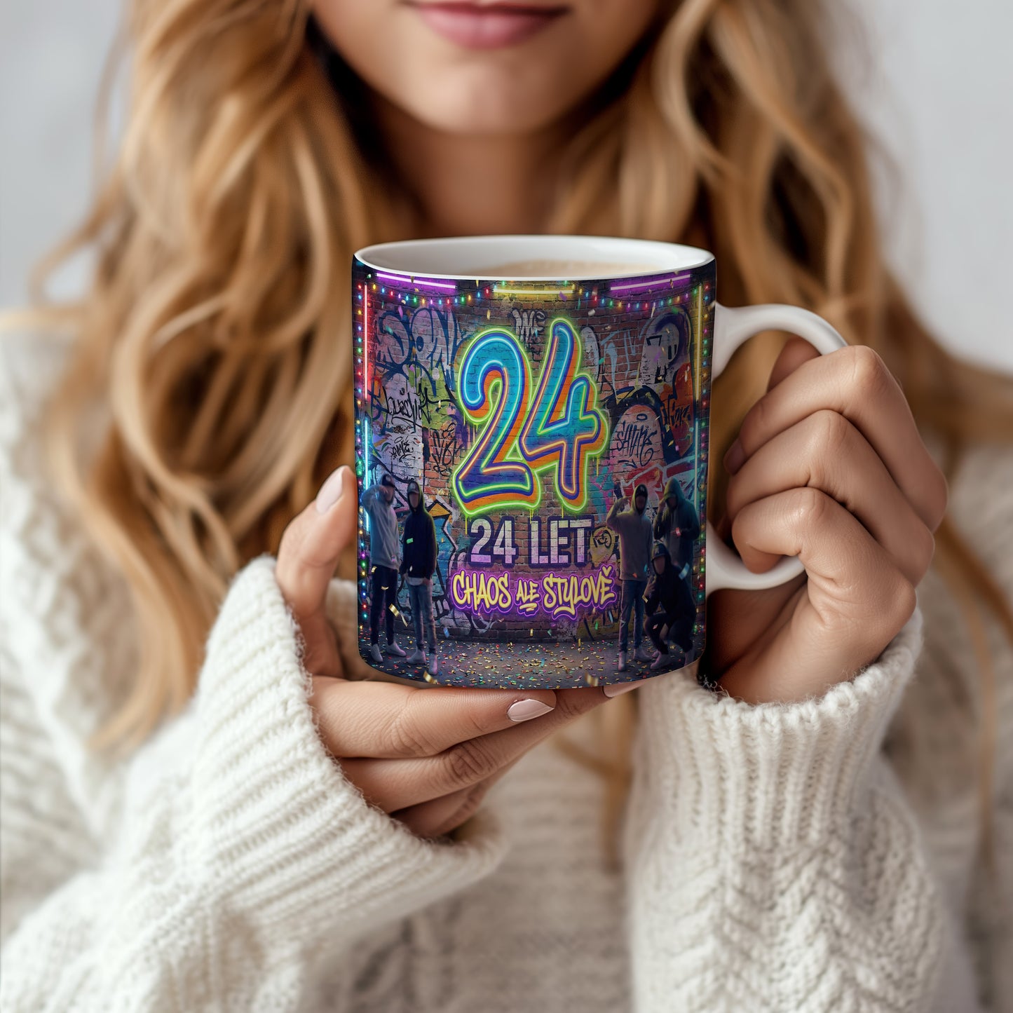 Narozeninový hrnek 24 let – CHAOS ALE STYLOVĚ