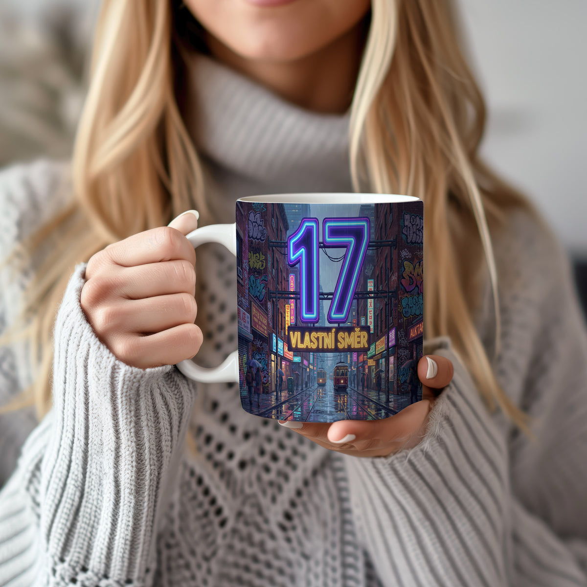 Narozeninový hrnek 17 let – VLASTNÍ SMĚR