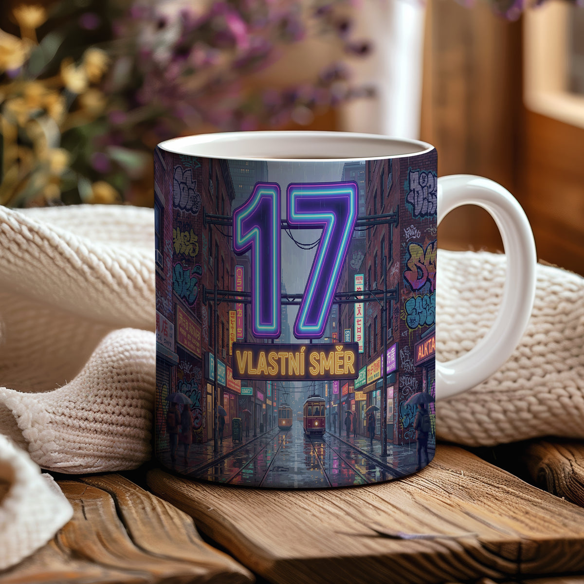 Narozeninový hrnek 17 let – VLASTNÍ SMĚR
