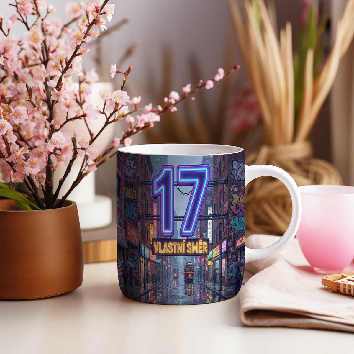 Narozeninový hrnek 17 let – VLASTNÍ SMĚR