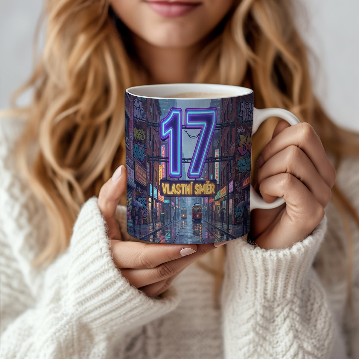 Narozeninový hrnek 17 let – VLASTNÍ SMĚR