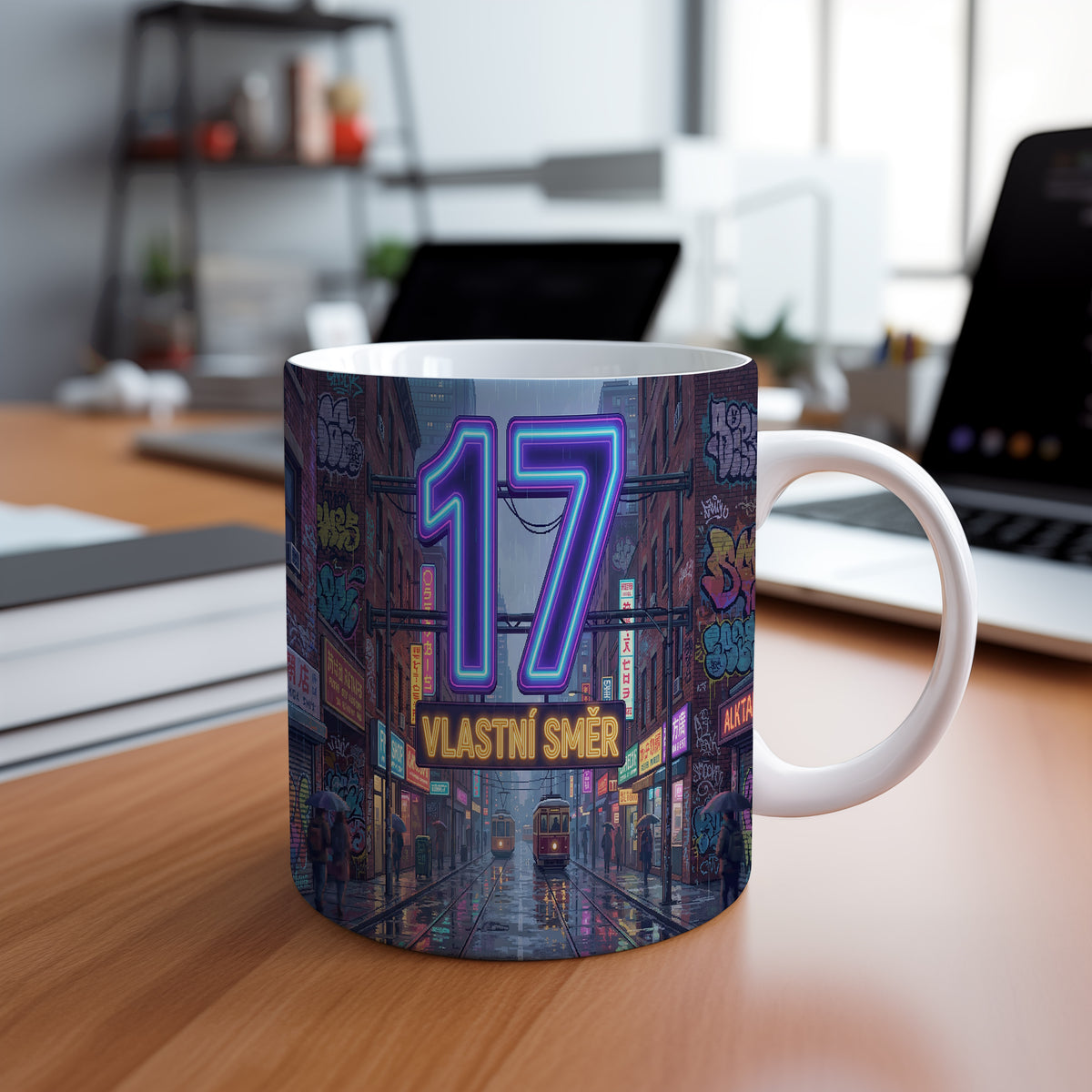 Narozeninový hrnek 17 let – VLASTNÍ SMĚR