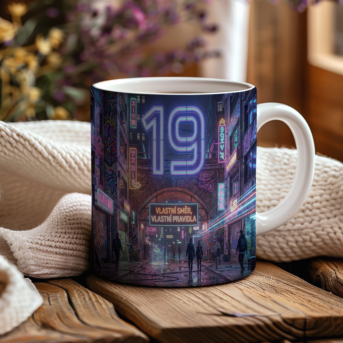 Narozeninový hrnek 19 let – VLASTNÍ SMĚR, VLASTNÍ PRAVIDLA
