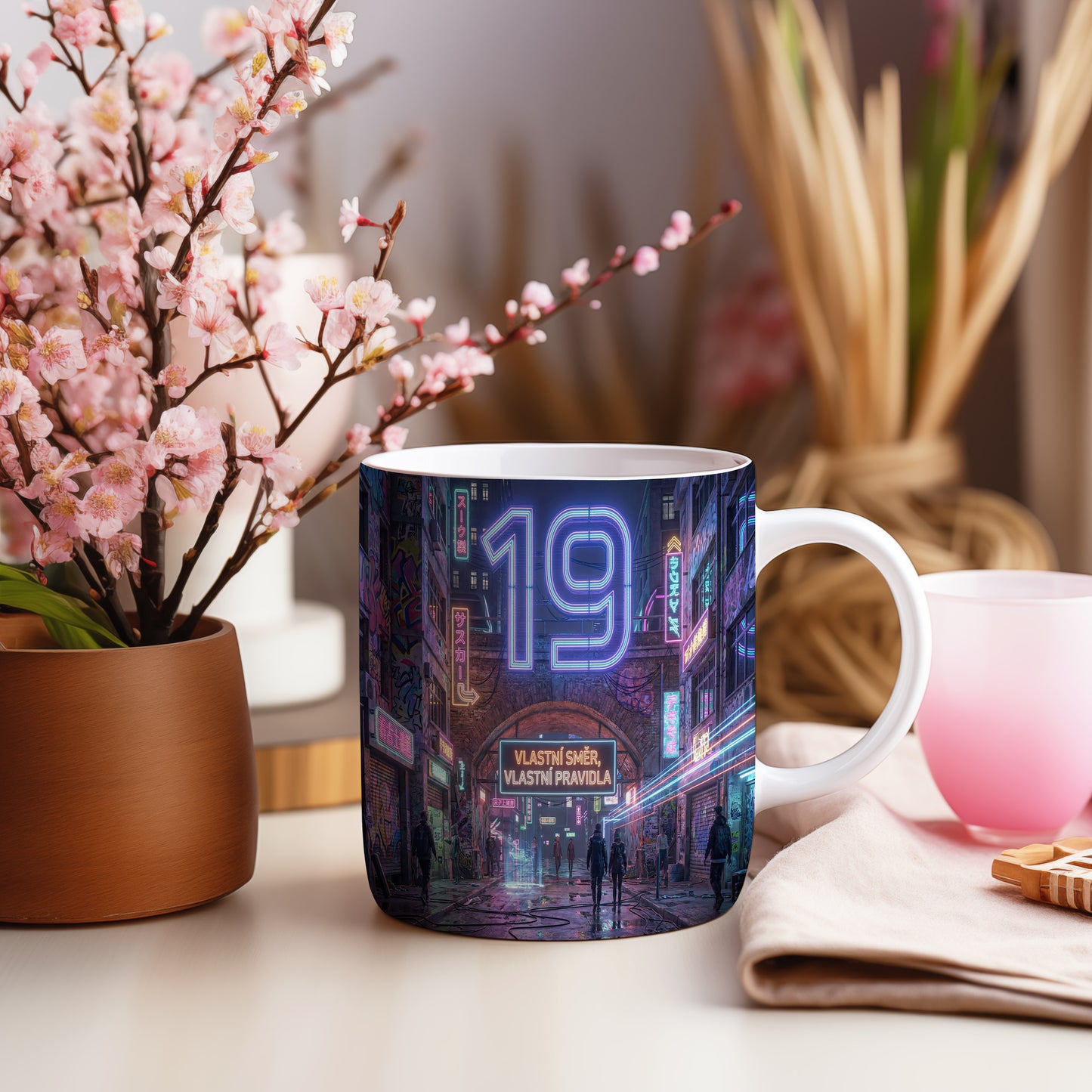 Narozeninový hrnek 19 let – VLASTNÍ SMĚR, VLASTNÍ PRAVIDLA