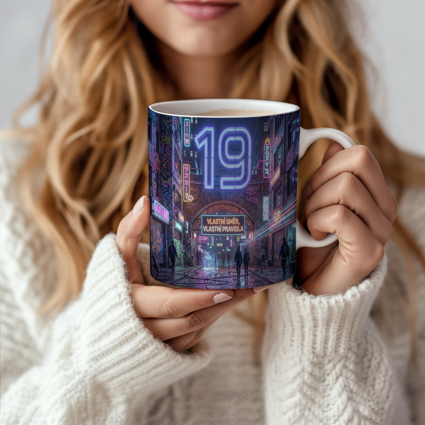 Narozeninový hrnek 19 let – VLASTNÍ SMĚR, VLASTNÍ PRAVIDLA