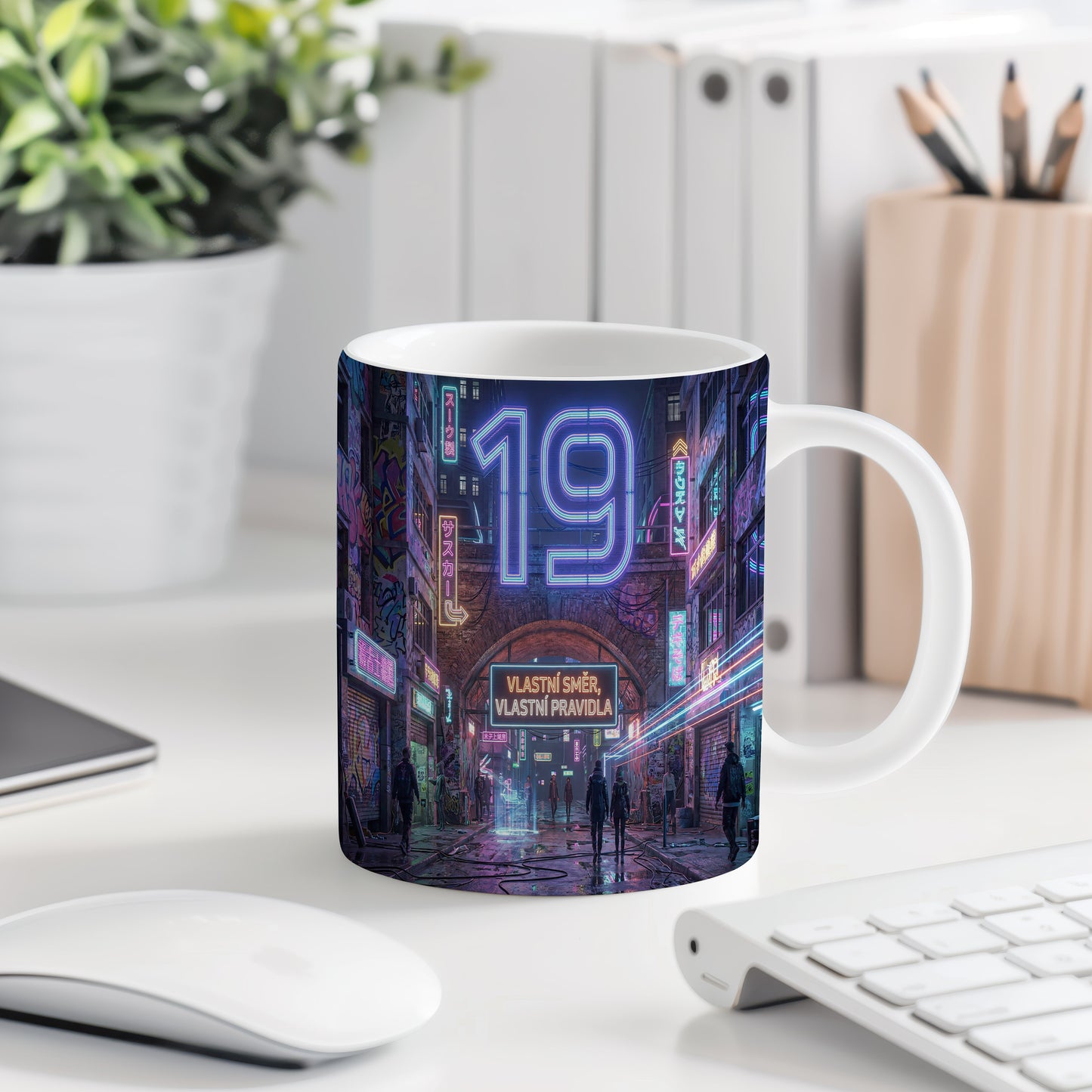Narozeninový hrnek 19 let – VLASTNÍ SMĚR, VLASTNÍ PRAVIDLA