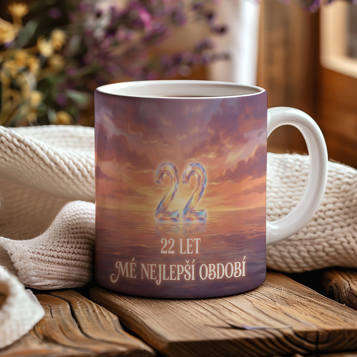 Narozeninový hrnek 22 let – 22 LET MÉ NEJLEPŠÍ OBDOBÍ