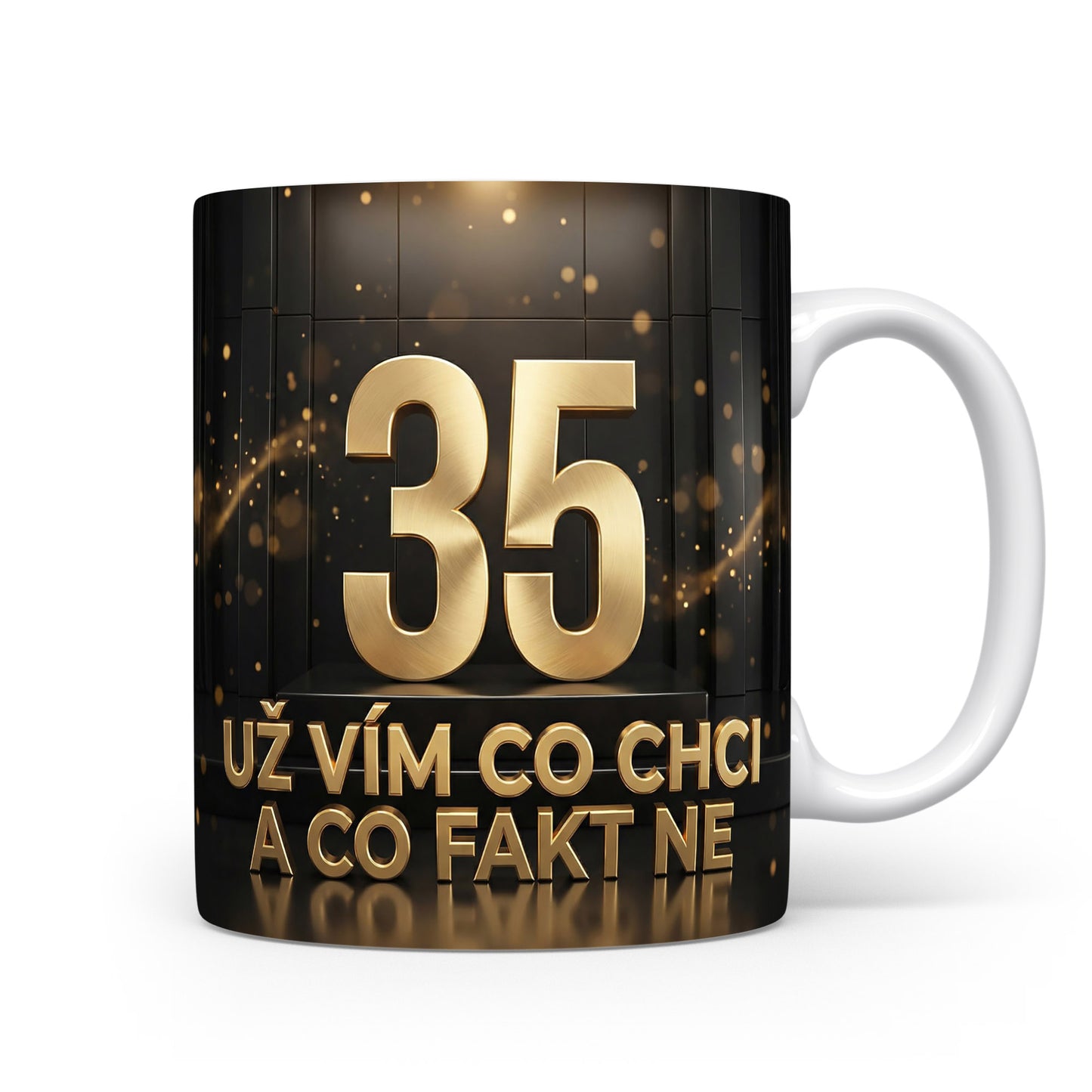 Hrnček s nápisem k 35. narozeninám