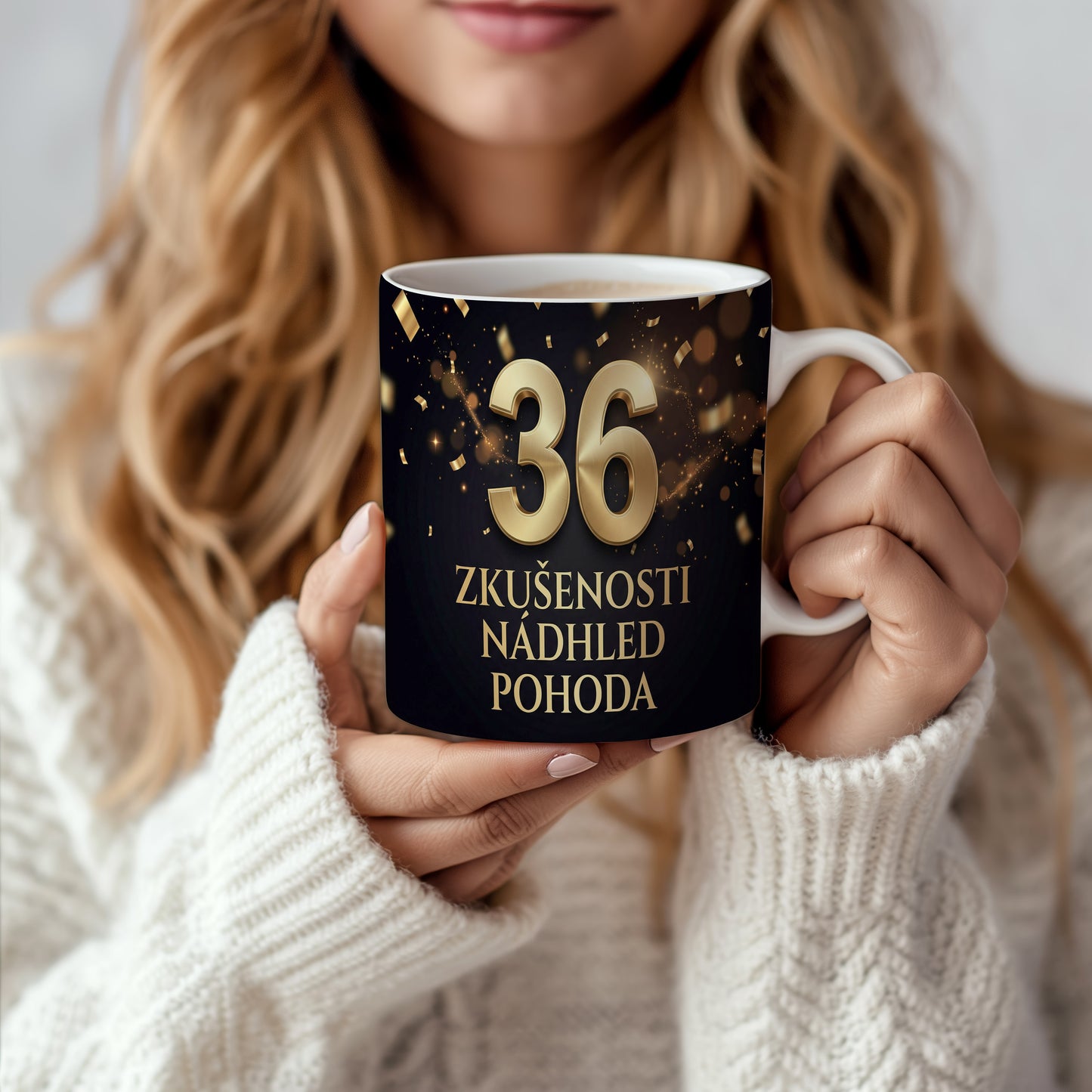 Narozeninový hrnek 36 let – ZKUŠENOSTI NÁDHLED POHODA